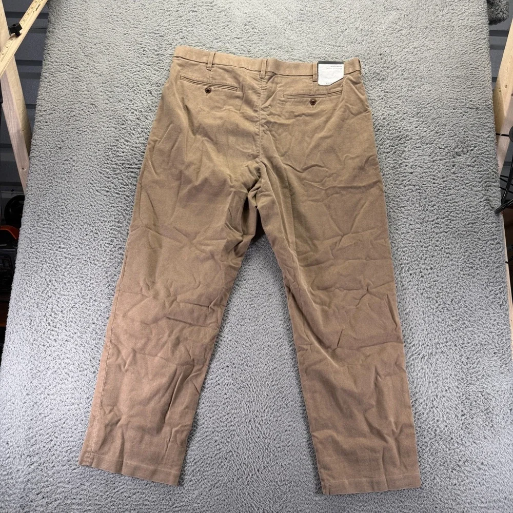 Banana‎ Republic Traveler Pant Mens 40x31 Beige Chino Tapered Relaxed Stretch